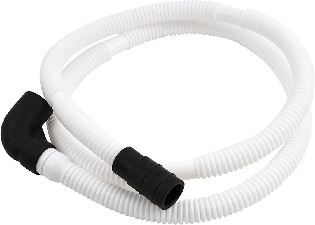 WPW10545278 W10137608 Dishwasher Drain Loop Hose with Check Valve Compatible with Whirlpool KitchenAid Replacement W10193583 W10195750 W10418848 W10418849 W10481093 W10545278 W10688890 AP6022802