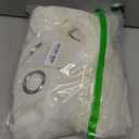 NICETOWN Living Room Window Curtains Sheer Textured Extra 108" Long, Grommet Casual Voile Sheer Airy Window Treatments for Sliding/French Door, Beige, 108" Wide Total 2 Panels