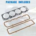 Head Gasket for Chriscraft Mercruiser Chevy Marine 3.0 3.0L 181 Replacement HS8445M