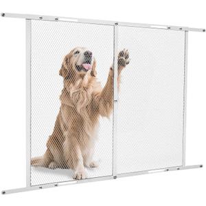 Screen Door Protector, Adjustable RV Screen Door Guard 24Inch High - Fits Door Widths 30" - 36", Easy-to-Install, Entry Protector for Pet Protection