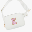 Birthday Gifts for 4 5 6 7 8 9 10 11 12 13 Year Old Girls,Gifts for Teens Kids Daughter Sister Her,Two Way Zipper Crossbody Bag Fanny Pack Belt Bag Cute Trendy Stuff - Cream,E