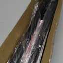 CorkLatta Black Shower Curtain Rod 31 to 80 Inch,1 Inch Diameter Adjustable Spring Tension Stainless Steel Telescoping Rod,Easy Install,No Rust