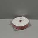 Red 1.5 inch Velvet Ribbon, Double Faced Continuous 20 Yards Velvet Ribbon Use for Christmas Tree Ornaments,Gift Wrapping,Bow Making,Wreath Decoration,Wedding Boutonnieres,Handmade Crafts