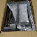 YKLSLH 4 Baskets Over The Sink Dish Drying Rack, Extendable Large Capacity Sink Rack, Metal Drying Rack Saving Space,for Most Sinks (26.57"-35") (Black)