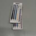 2 x Gel Pens, 0.5mm Black Ink Office Pens, Fine Tip Smooth Writer Pen with Comfortable Grip, Suitable for Students, Offices, Teachers, Nurses Notes and Journals.(10pcs)