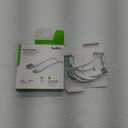 Belkin BoostCharge USB-C to USB-A Cable (1M/3.3ft) for iPhone 16, iPhone 16 Pro, iPhone 15, Samsung Galaxy S25, S24, Note20, Pixel 9, iPad Pro, Nintendo Switch 2, Carplay and More - White