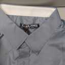 PJ PAUL JONES Mens Dress Shirt Short Sleeve Button Down Shirts Wrinkle-Free Business Casual Shirts with Pocket L