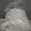 BATTILO HOME Cream Faux Fur Throw Blanket, Double Side Ruched Rabbit Fur Blanket for Couch, Bed, Super Soft Cozy Fuzzy Mink Blanket, 50"x60"(Ivory)