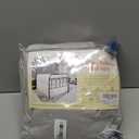 Premium Microfiber King Ruffled Bed Skirt, 12 Drop with Split Corners, Soft Wrinkle Free Bedskirt with Platform, Solid Ligth Grey Dust Ruffle for 78" x 80" Mattress