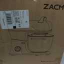 ZACME 7 Quart Stand Mixer Aluminum Die Casting, 650W 12 Speed Tilt-Head Kitchen Electric Stand Mixer, Household Food Mixer with Stainless Steel Bowl, Dough Hook, Whisk and Beater (Cream)