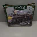 MindPal Train Set, Electric Train Toys with Smoke, Lights & Sound, Train Set for Under Christmas Tree with Steam Locomotives, Cars and Tracks, Christmas Train Toys for 3 4 5 6 7+ Years Old Kids