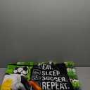 Lotus Karen Soccer Blanket - Soccer Gifts for Christmas Birthdays Team Fans Sports Decor Premium Flannel Throw for Boys Girls Kids Adults 60"x 80"