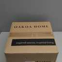 OAKOA Concrete Fruit Bowl for Kitchen Counter - Large Decorative Bowls for Home Decor - Modern Key Bowl for Entryway Table - Pedestal Bowl for Keys (Gray)