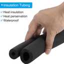 PATIKIL 7/8"(22mm) ID x 6Ft x 0.35" Pipe Insulation Foam Tube, Pipe Cover Wrap Roll Bar Padding Tubing for Handle Grip HVAC Outdoor Air Conditioner Units