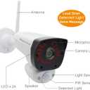 CasaCam VC5000, Add-on Camera for VS5802/VS5102A/VS5072/VS5002, 1080p FHD AC Powered Camera, Weather Proof, nightvision, Two-Way Audio Available