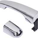 Exterior Rear Right Passenger Side Chrome Door Handle for Kia Sorento 2011 2012 2013 2014 2015 OE# 826512P010 836622P010, 2 Pieces