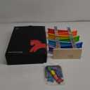 Wood City Toddler Toys for 1 2 3 Years Old, Wooden Car Ramp Racer Toy Vehicle Set with 7 Mini Cars & Race Tracks, Montessori Toys Craft Gift for Toddlers Boys and Girls