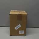 JOJUNO Ceramic Canister with Wooden Lid – Airtight Food Storage Jar for Kitchen Counter, Coffee, Tea, Sugar, Flour – Modern Pantry Container Large White