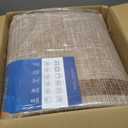 GarveeHome Modern Bordered 8x10 Area Rugs for Living Room Bedroom Soft Washable Large Bedroom Throw Carpet Non Slip Checkered Geometric Rugs for Dining Room Home Decor Office, Taupe