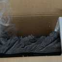 Electric Fireplace Logs Inserts Heater 20-Inch, Remote Controller Fireplace Heater, Adjustable Flame Colors, Realistic Fake firewood Flame, Overheat Protection, Timer, Thermostat, 1500W Black