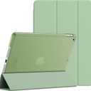 JETech Case for iPad 10.2-Inch (2021/2020/2019 Model, 9/8/7 Generation), Auto Wake/Sleep Cover (Matcha Green)