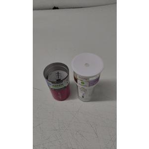 Reduce 20 Oz Glass Tumbler Red