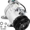 New AC Air Condition Compressor with Clutch for 2014-2023 Chrysler 300 3.6L, for 2015-2023 Dodge Challenger 3.6L, for 2014-2023 Dodge Charger 3.6L 3.6