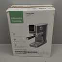 URintells Cuising Espresso Machine 20 Bar,Touch Screen Espresso Maker with Steam Milk Frother,Stainless Steel Coffee Machine for Cappuccino Latte Americano Cold Brew,1350W Fast Heat Up System,Silver