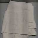 MIULEE Faux Linen Curtains 84 Inch Length 2 Panels Natural Ivory Semi Sheer Curtain with Back Tab Rod Pocket, Light Filtering Window Privacy Burlap Drapes for Living Room Bedroom 42W x 84L