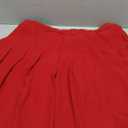 Pleated Skirts for Women High Waist Mini Tennis Skater Skirt Casual Basic Skirts Cheerleader (XX-Large, Red)