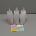 Werduoland 3 Hole Squeeze Bottles for Sauces Plastic Condiment Squeeze Bottles Ketchup Dispenser Salad Dressing Container Squirt Kitchen Squeeze Bottles for Oil BBQ Paint Pancake Art 3 Pcs 13oz/380ML