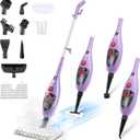 Steam Mop Cleaner with Detachable Handheld Steamer, 13.5 oz Tank, 20FT Cord, Fast Heat-Up, 10-in-1 Multi-Surface Cleaning for Floors, Carpets, Tiles & Grout