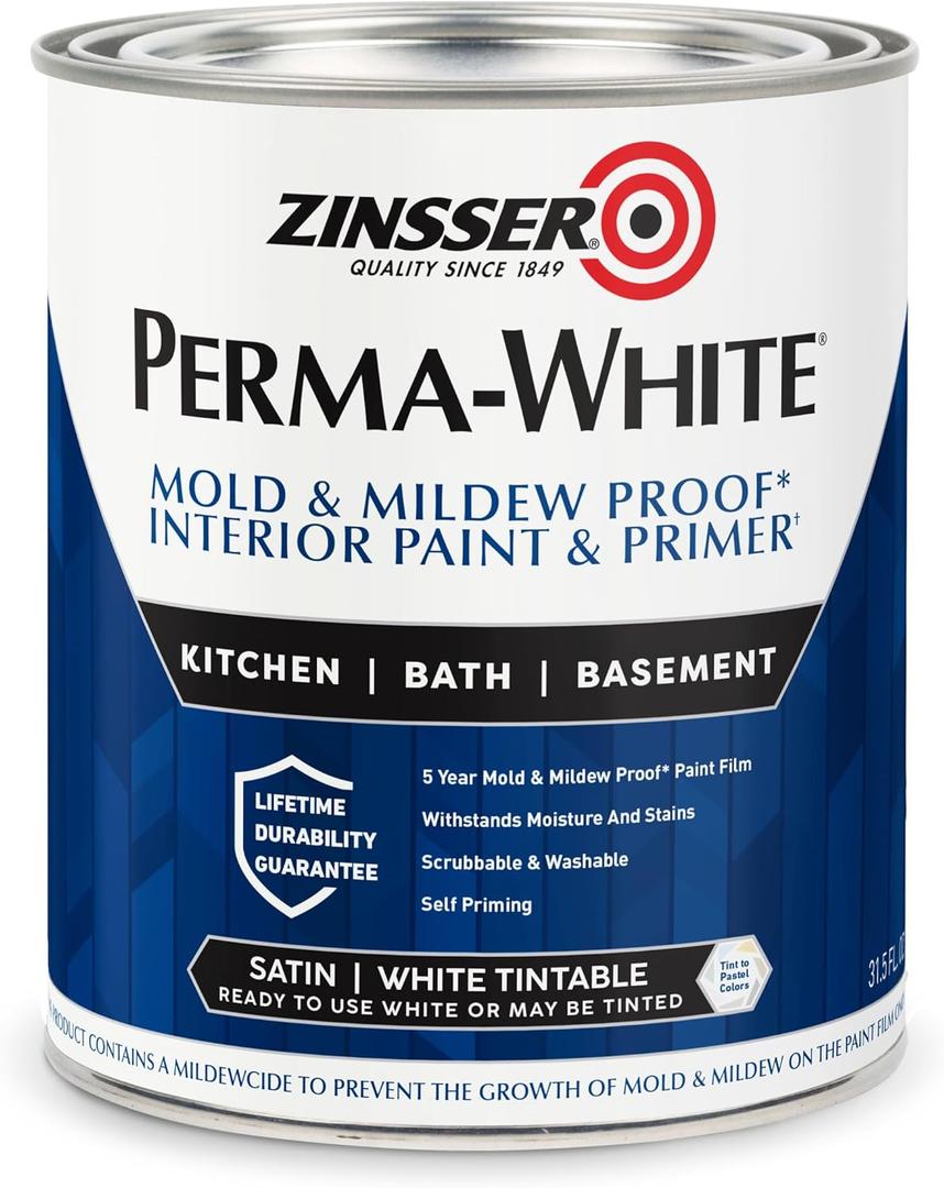 1 qt. White Satin Water Interior Paint 1 qt. White Satin Water Interior Paint