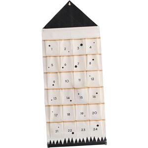 Advent Calendar to Fill Large Wall Hanging with Pockets Fillable DIY for Decoration Hanging Ornaments for Door Wall - 24 Pockets