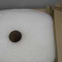 Amazon Basics Bubble Wrap for Moving, Packing, Shipping and Storage, Perforated Protective Cushioning for Fragile Items, 12-inch x 175-ft Long Roll, Small 3/16", Clear
