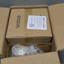 KCO Lighting Mid Century 1Light Globe Pendant Light Industrial Vintage Brass Gold Pendant Lighting Fixture Kitchen Island Adjustable White Glass Hanging Ceiling Lights