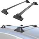 Roof Rack Cross Bars Compatible for Honda CRV 2007 2008 2009 2010 2011 Rooftop Luggage Rails Aluminum Cargo Carrier Black