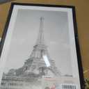 upsimples 13x19 Picture Frame, Display Pictures 11x17 with Mat or 13 x 19 Without, Wall Hanging Poster Frames, Black, 1 Pack