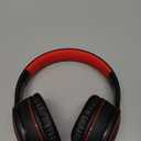 RORSOU B10 Bluetooth Headphones Over Ear, 2 EQ Music Modes(Normal/Bass) and 50H Playtime Wireless Headphones with Mic, Lightweight Folding HiFi Stereo Headset for iPad/Travel/Tablet/PC/Home (Black)