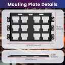 Mounting Plate Compatible with Milwaukee Packout Toolboxes