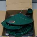 Birdream 2 Pack Bird Feeders for Outdoor Hanging, Assembly Required, 1-Min Easy Setup, Charming Castle Design, Attracting Cardinals Chickadees Goldfinches & Sparrows - Green