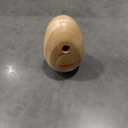 LOOBANI Bamboo Treat Dispenser Wobble Toys Enrichment Puzzle Food Dispenser Ball Toy IQ Training for Small Medium Dog