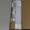 KUKUMAO LED Tube Light Fixture with Plug, 1.4FT 1800LM 5000K Closet Lights, Linkable Cabinet Light for Garage, Kitchen, Bathroom, Closet, Office (White)