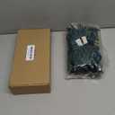 Novelty Lights RetroGlo LED Mini Lights, 100 Multicolor Bulbs on Green Wire, 50ft with 6" Spacing, Incandescent Look with Modern Efficiency, 2700K Warm White Core, Interchangeable Bulbs