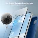 Magnetic for iPhone Air Case, Compatible with MagSafe, [Full Camera Protection][Screen Protector] Silicone Shockproof Protective Phone Case for iPhone 17 Air 6.5", Lake Blue