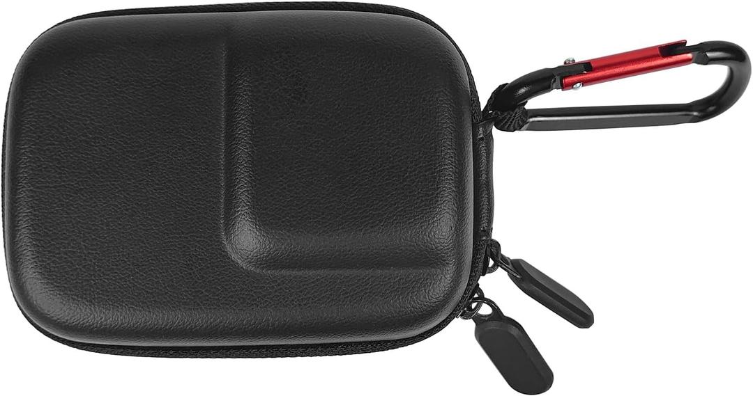 Mini Carrying Case, Hard Protective Case Travel Portable Storage Case Shell for Hero11/10/9/8/7/6/5, DJI Osmo Action 3/4 ACTION 5, YI Action Camera and More (Black