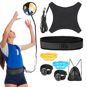 Davllin Volleyball Training Equipment Aid,Premium Volleyball Rebounder Trainer Kit,Solo Practice Trainer for Serving Setting Spiking and Arm Swing,Gifts for Teen Girls & Boys