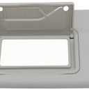 Nakkaa Driver Side Gray Sun Visor Compatible with Sonic Spark 2011-2022 | Left Side Sun Visor 95091732 42481829 42478247 42481827 42478249