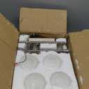 4-Light Bathroom Light Fixtures,Brushed Nickel Vanity Lighting Fixtures,Modern Wall Lighting Sconces for Mirror Bedroom Living Room Vanity Table Hallway