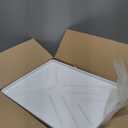 SNTD Dish Drying Rack for Kitchen Counter - Large Dish Rack with Drainboard, Rustproof Dish Drainer with Utensil Holder for Sink, White